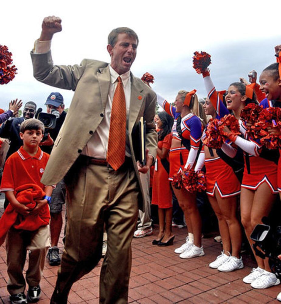 College Football Photos: Ga. Tech at Clemson