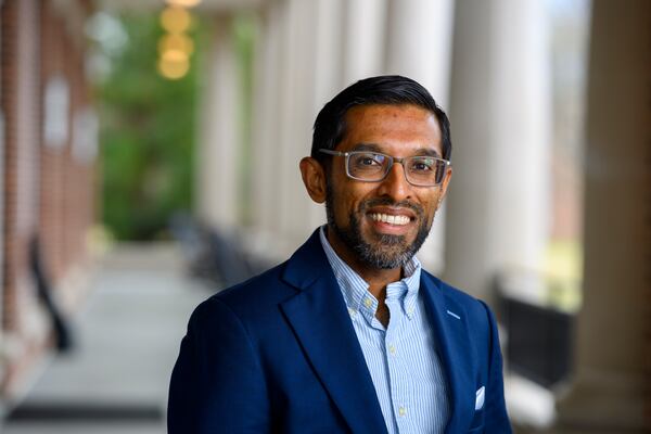 Sandeep Mazumder is the president of Berry College. (Courtesy)