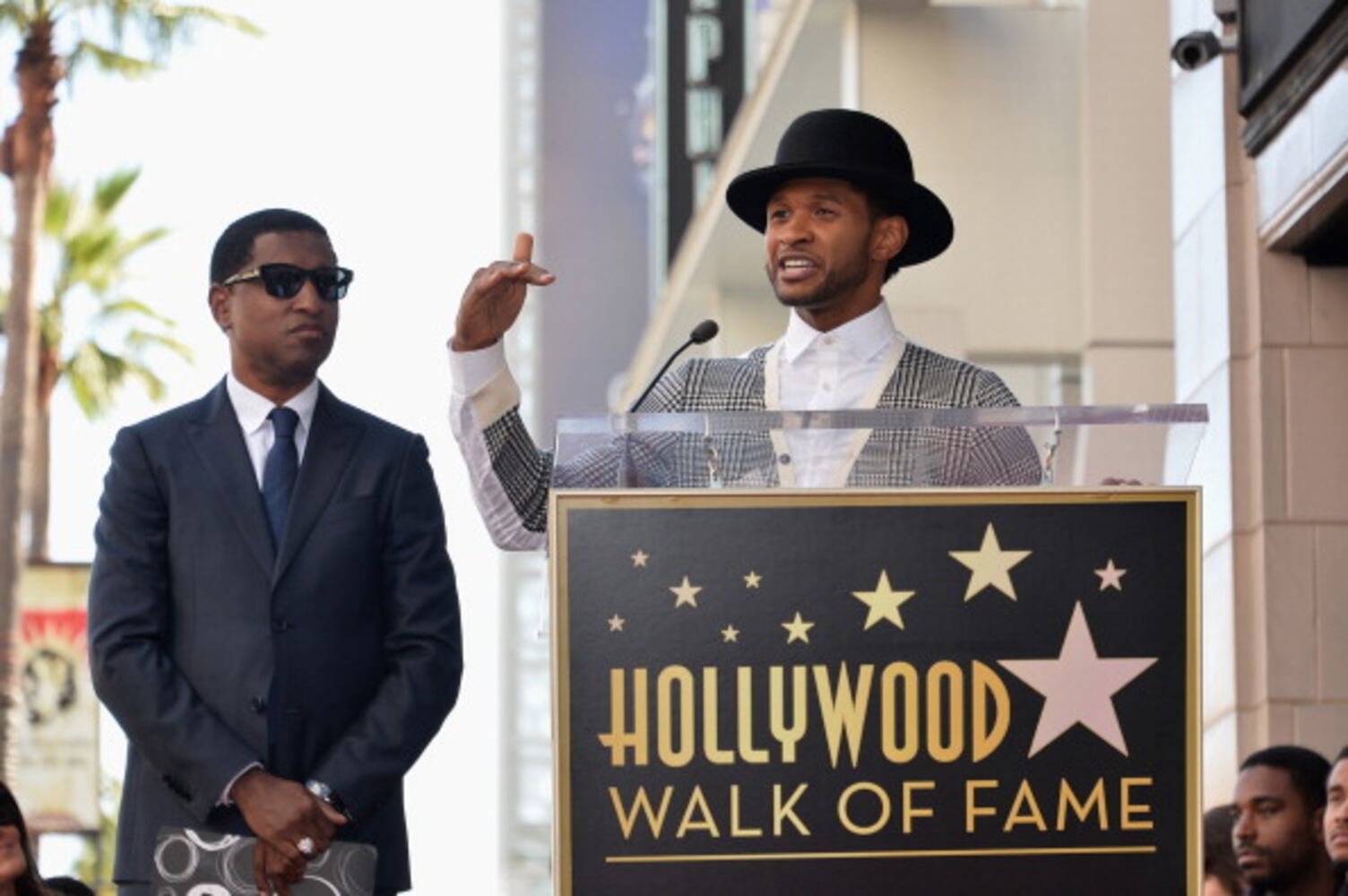 Grammy award-winner got a-list attendance