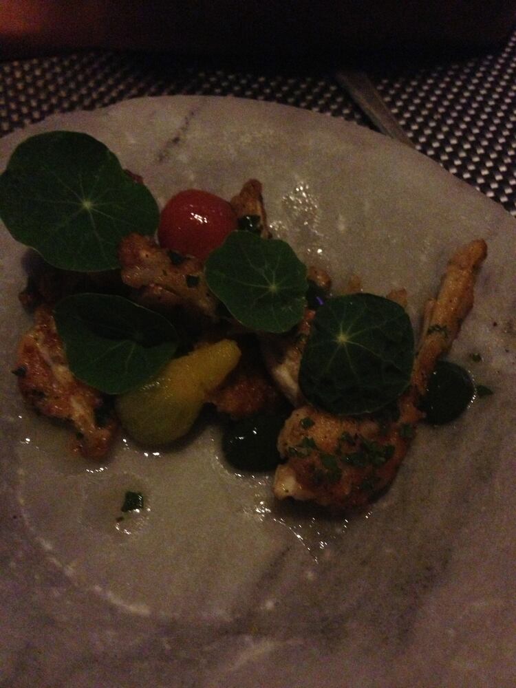Frog legs at the Spence
