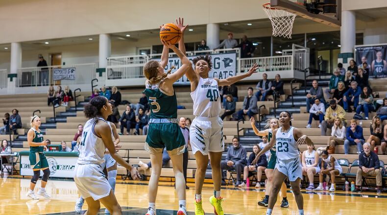 Courtney Ogden of Westminster has been named the girls state player of the year for the 2022-23 season.