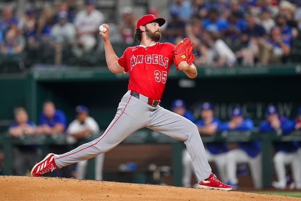 Pitcher Ian Anderson was an Angel on April 17. Anderson was picked up on waivers by the Braves over the weekend.