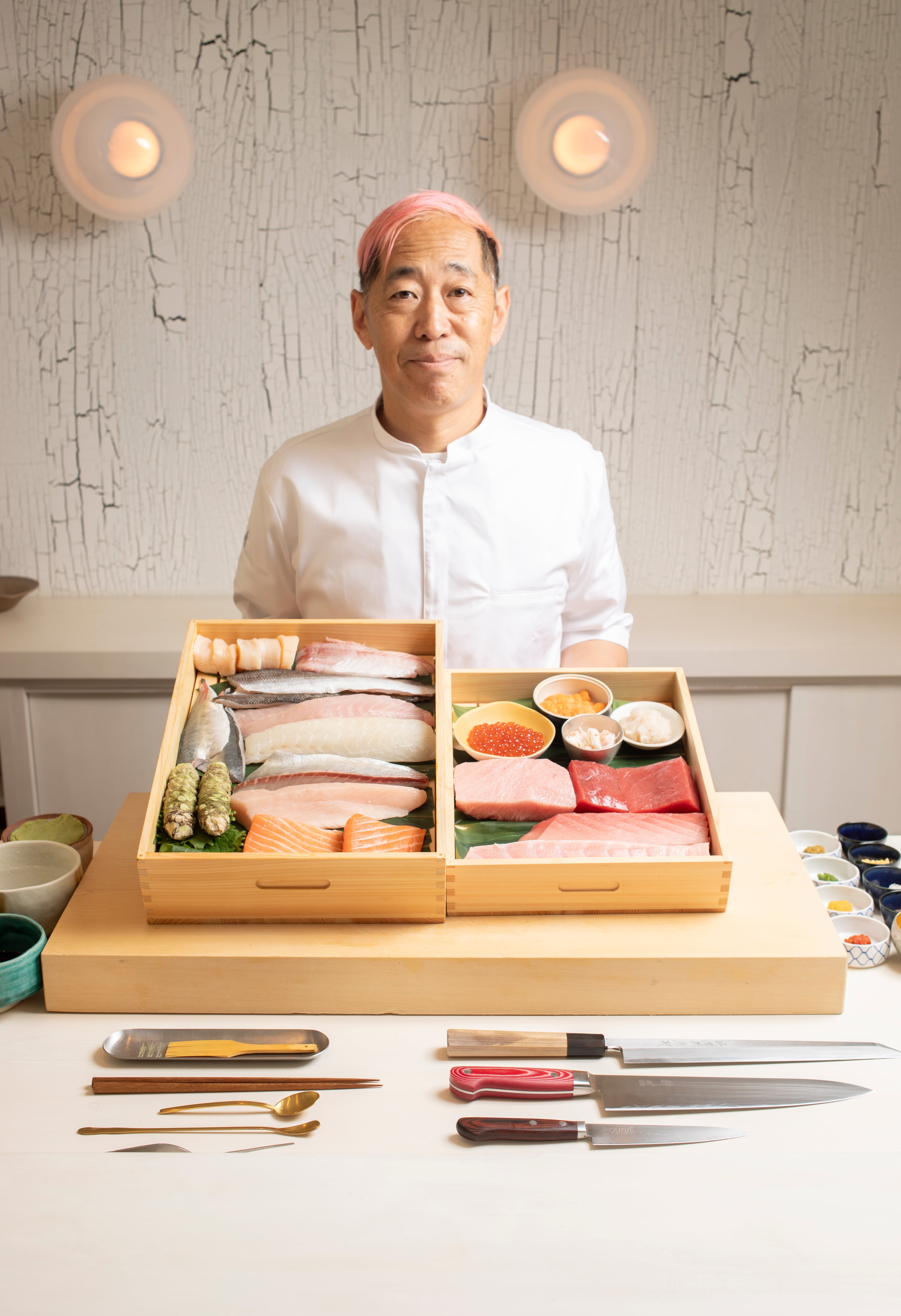 Chef Kazuo Yoshida will lead M @ Umi, an omakase experience, on the second floor of Umi. (Courtesy of Lara Kastner)