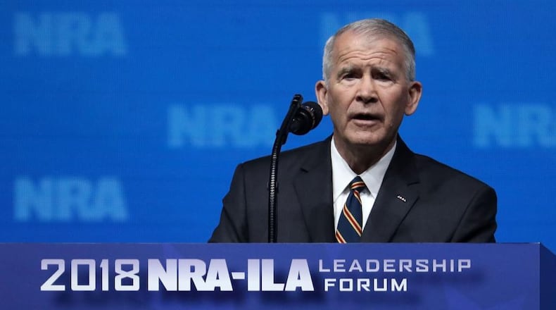 Oliver North will be the next president of the National Rifle Association.