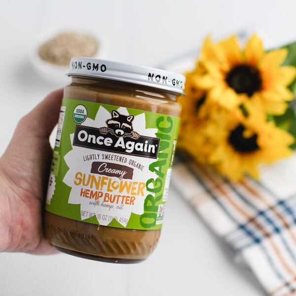 Sunflower hemp butter from Once Again. Courtesy of Once Again 