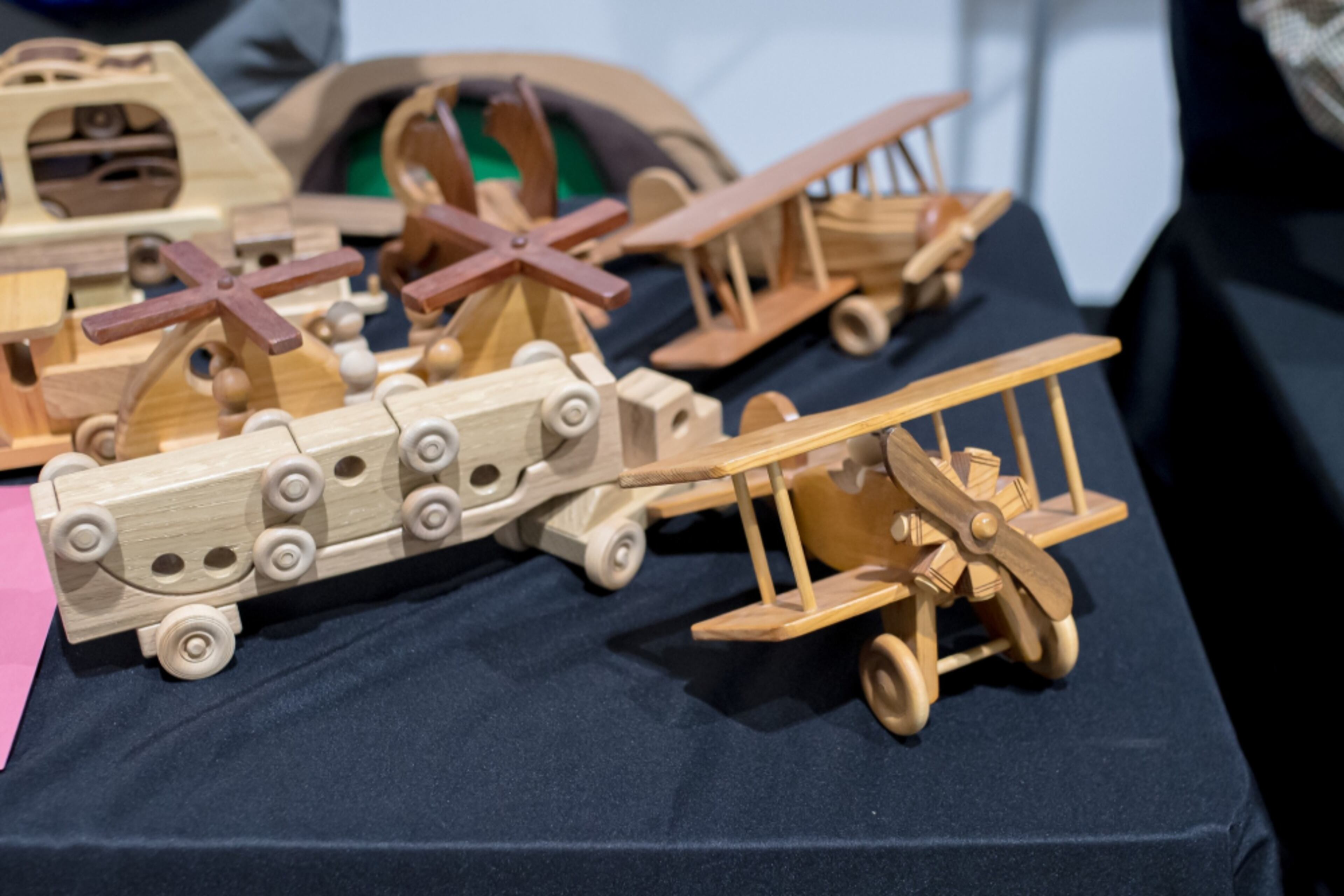 Examples of transportation-related wooden toys will be on display and featured in a scavenger hunt as part of Southern Museum’s All Aboard for Holiday Fun on Saturday. (Courtesy of Southern Museum)