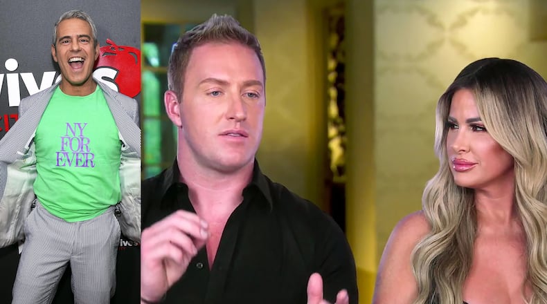 Andy Cohen was surprised when Kim Zolciak and Kroy Biermann reconciled last week and rescinded divorce proceedings. AP/BRAVO