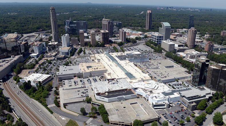 The Lenox Square regional shopping center is in the heart of Atlanta's Buckhead area.