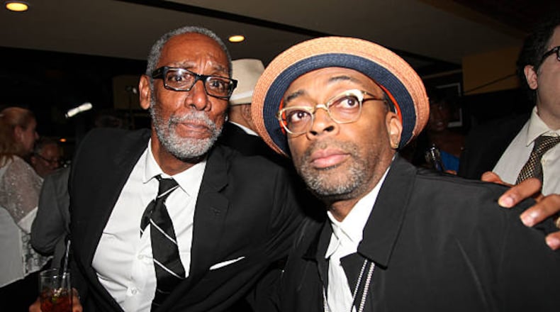 Actor Thomas Jefferson Byrd (left) starred in several films by director Spike Lee.