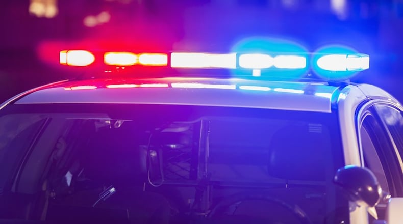 An off-duty Hampton police officer is in the hospital after being hit by a vehicle while directing traffic Monday, according to officials.