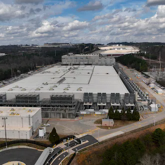 The Douglas County Google Data Center complex in Lithia Springs is one of the many data centers in Georgia. (Mike Stewart/AP)