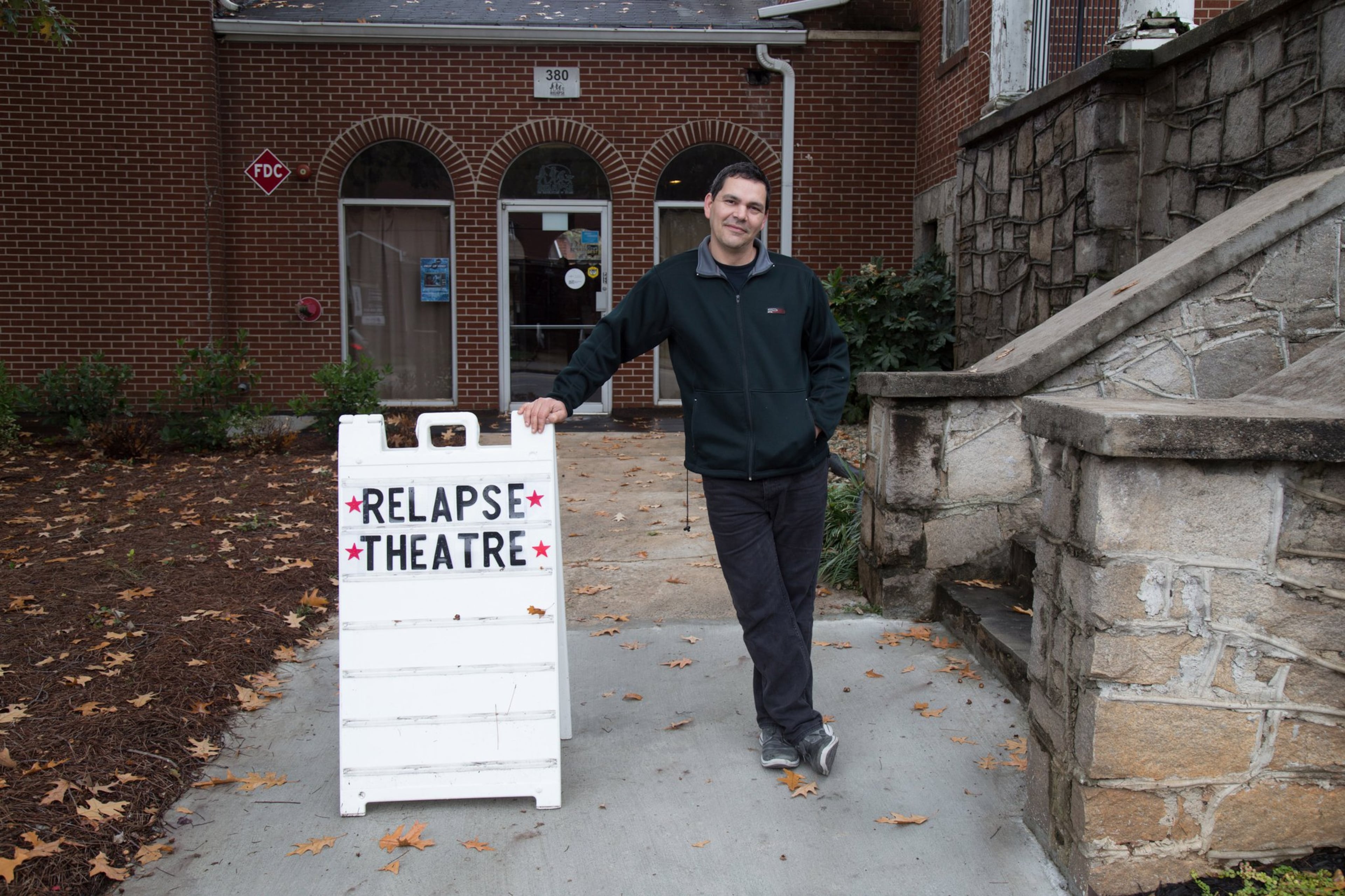 Bob Wood, owner of the Relapse Theater in Atlanta, Thursday, November 9, 2017. (Steve Schaefer/Special to the AJC)