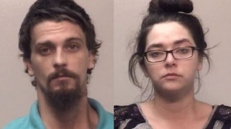 Jonathan Lee Barber (left), Tiffany Dawn Fountain