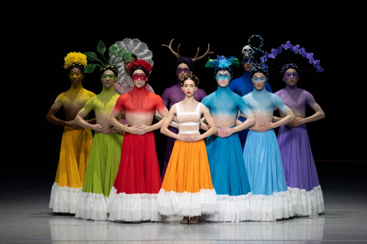 Atlanta Ballet performs “Frida” from Friday through Sunday, May 8-10. Pictured are Ballet Arizona dancers in an earlier production of “Frida.” (Courtesy of Ballet Arizona/Rosalie O’Connor)