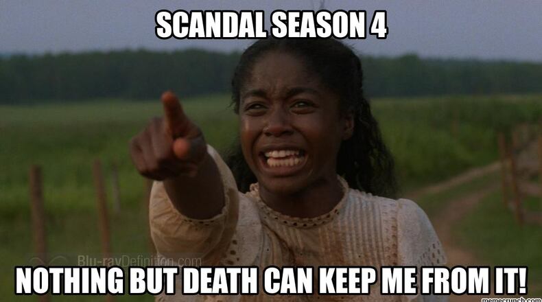 "Scandal" returns Thursday and the fans await!