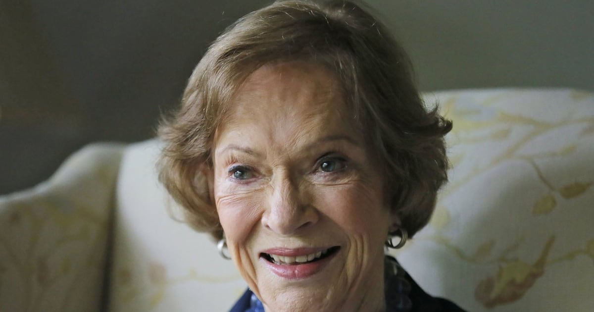 Rosalynn Carters Institute of Caregivers fusioniert mit dem Carter Center ...