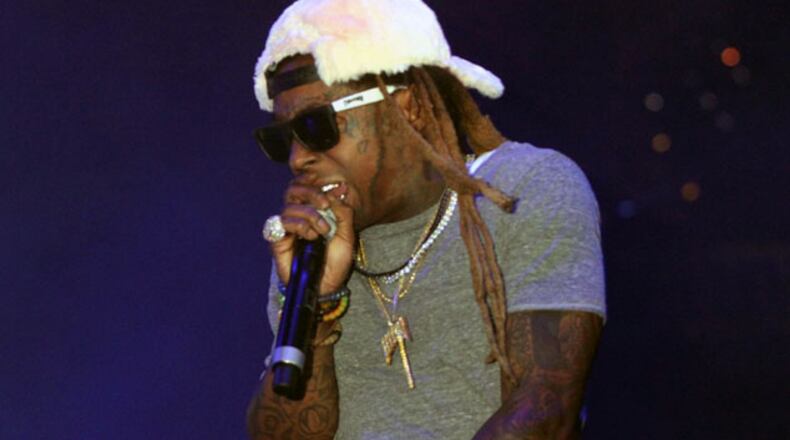Lil Wayne headlined the V-103 Winterfest on Dec. 10 at Philips Arena. Robb Cohen Photography & Video /www.RobbsPhotos.com