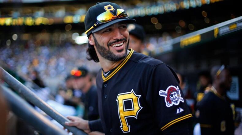 The Braves plan to activate veteran super-utility player Sean Rodriguez on Monday. The former Pirates standout signed a two-year deal with Atlanta in November and has been out all season recovering from shoulder surgery after a Jan. 28 car accident. (AP photo)