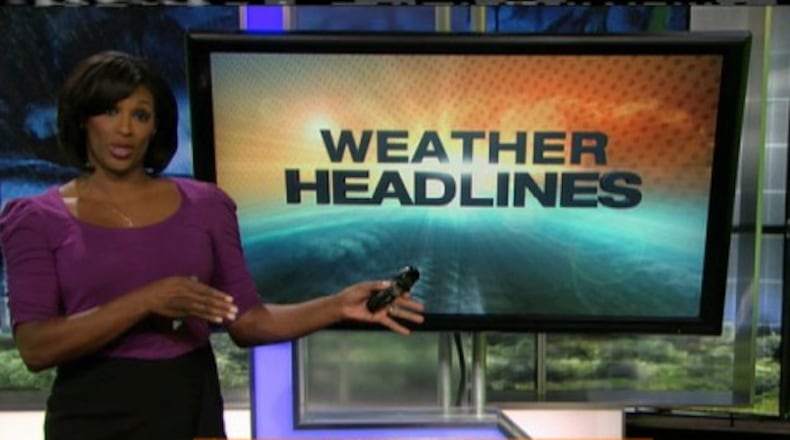 Vivian Brown's final day at the Weather Channel was today after 29 years at the station. CREDIT: Weather Channel