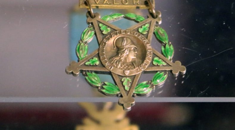 The 110-year-old Medal of Honor recently donated to Kennesaw’s Southern Museum of Civil War and Locomotive History. CONTRIBUTED BY SOUTHERN MUSEUM