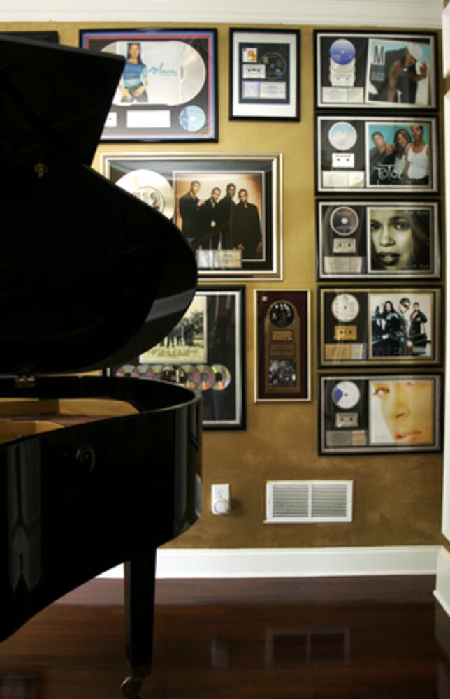 R&B's in the air at the Parkers' place