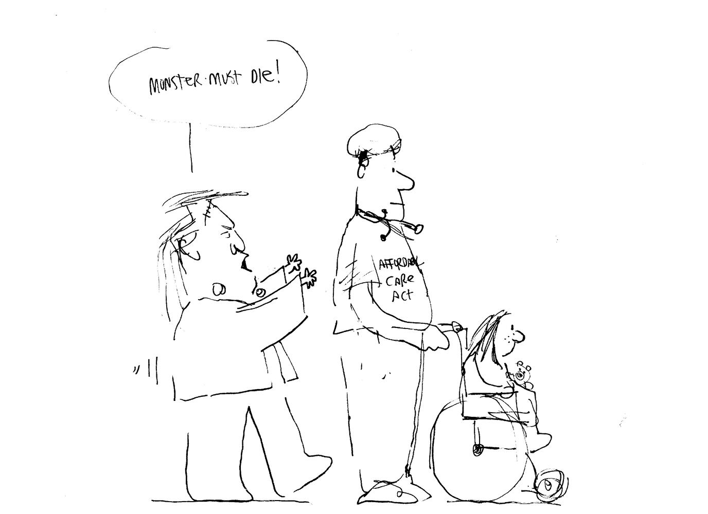 Mike Luckovich Round File for March 2019