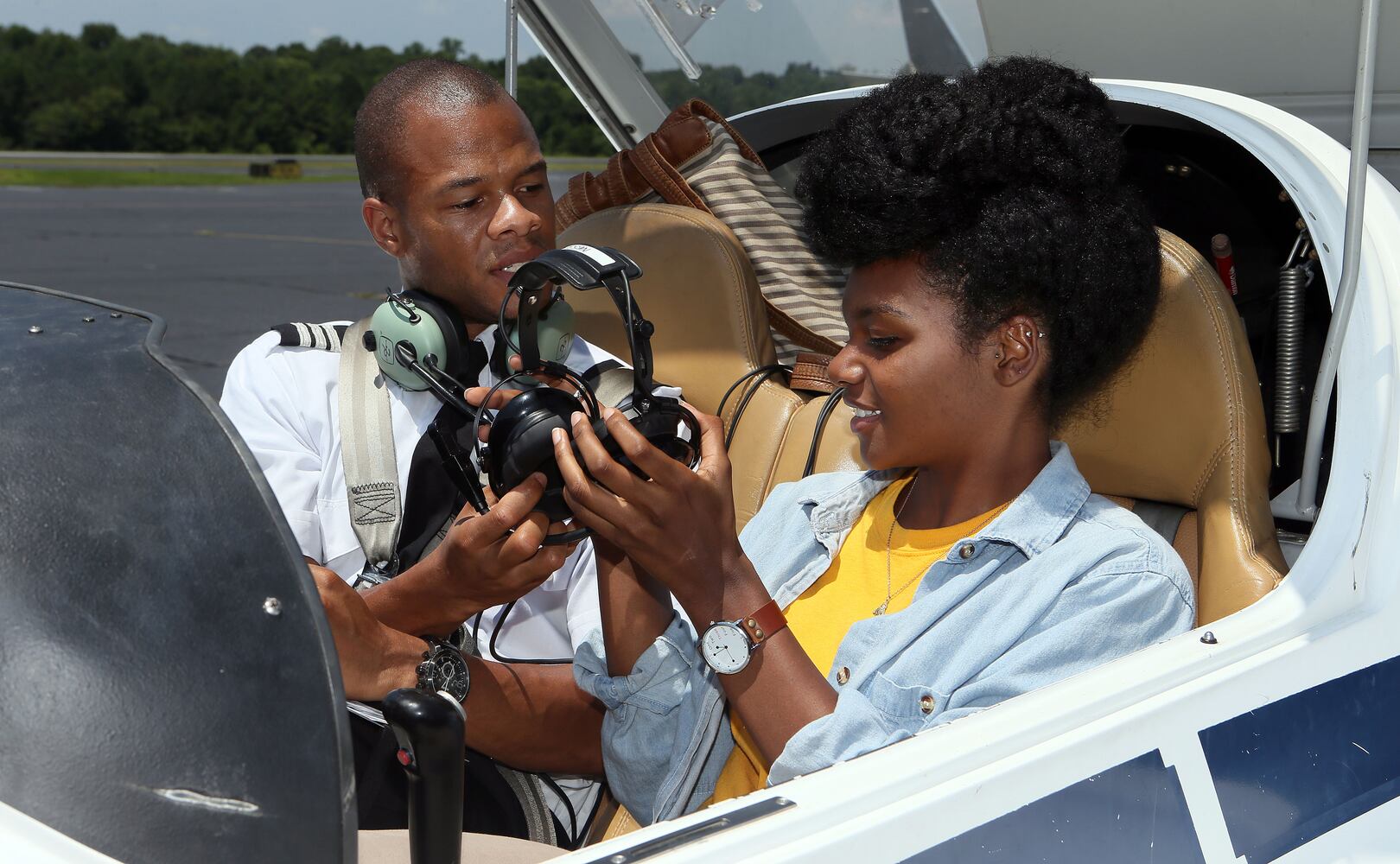 Young pilots