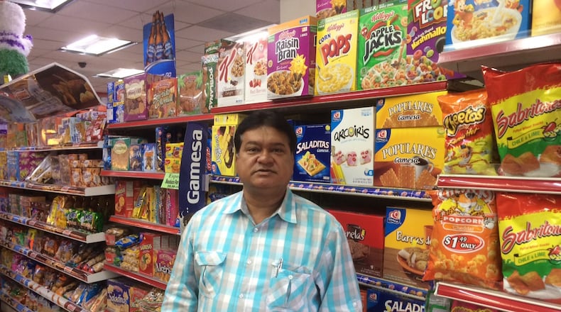 Ron Surani bought Brito Supermarket on Buford Highway nine months ago and worries the redevelopment plans along the road will have no place for him. By BILL TORPY BTORPY@AJC.COM