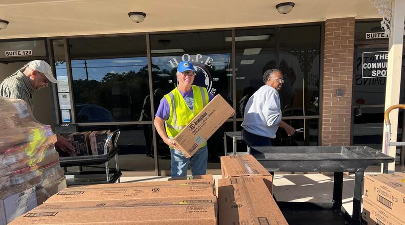 To help during the Christmas season, volunteers are needed with distribution of toys, food and clothing at H.O.P.E. Family Resource Center, a nonprofit in Mableton. (Courtesy of H.O.P.E. Family Resource Center)