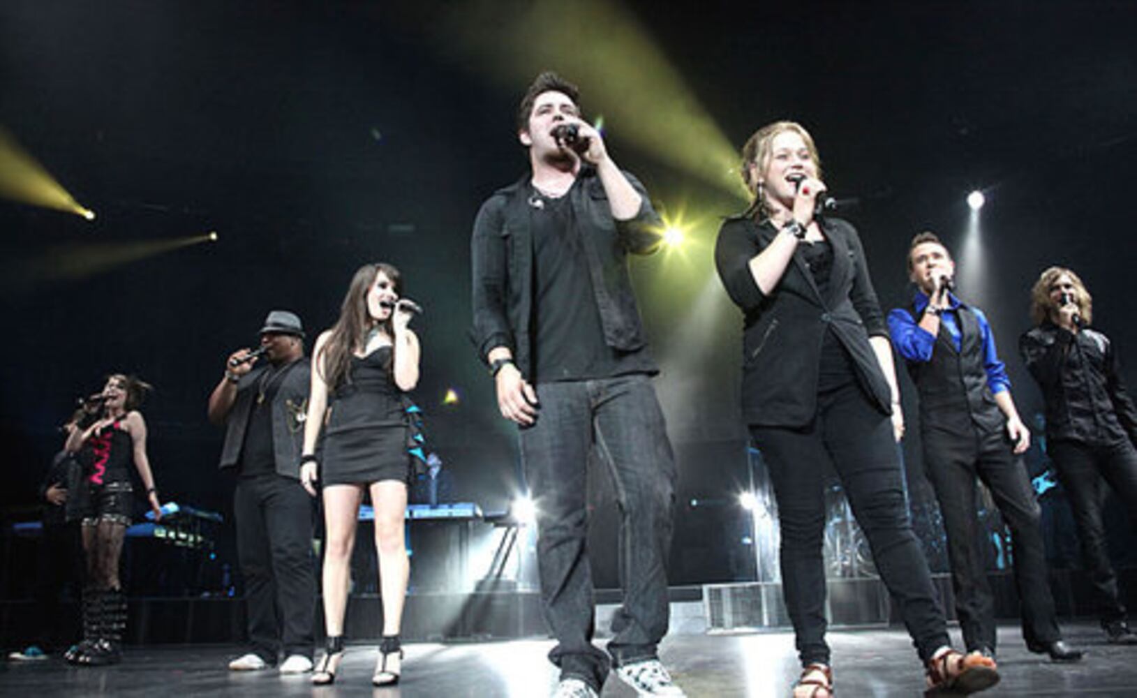The 'Idols Live!' tour in Gwinnett Arena