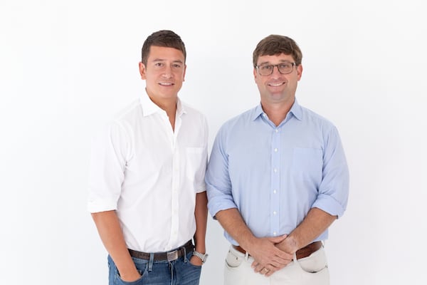 Justin Amick (left) and William Stallworth are the owners of Painted Hospitality, the Atlanta group behind Painted Park. / Courtesy of Painted Park