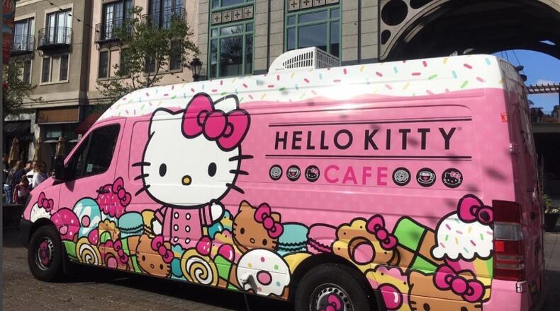 The Hello Kitty cafe truck rolls into town this weekend. Photo credit: FWD PR.