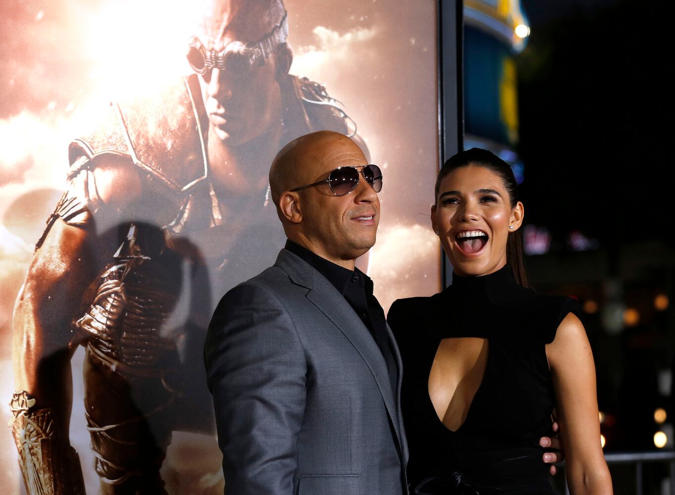 Vin Diesel hits the red carpet at 'Riddick' premiere