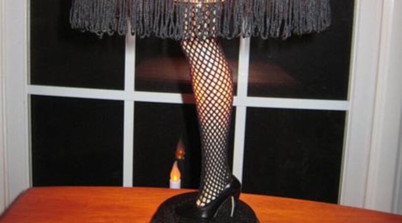 A leg lamp similar to one from "A Christmas Story." (Photo: Flickr/Kerry/Creative Commons) https://creativecommons.org/licenses/by-nd/2.0/