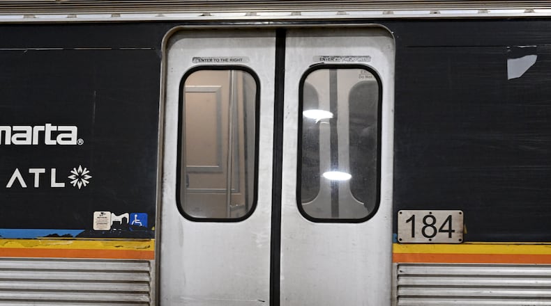 A Saturday incident at the Civic Center station disrupted MARTA rail service. (Hyosub Shin/AJC)