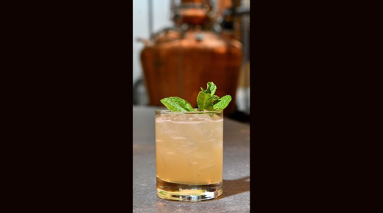 The Kick the Dust Up is a cocktail from the menu of Distillery of Modern Art in Chamblee. (CHRIS HUNT FOR THE ATLANTA JOURNAL-CONSTITUTION)