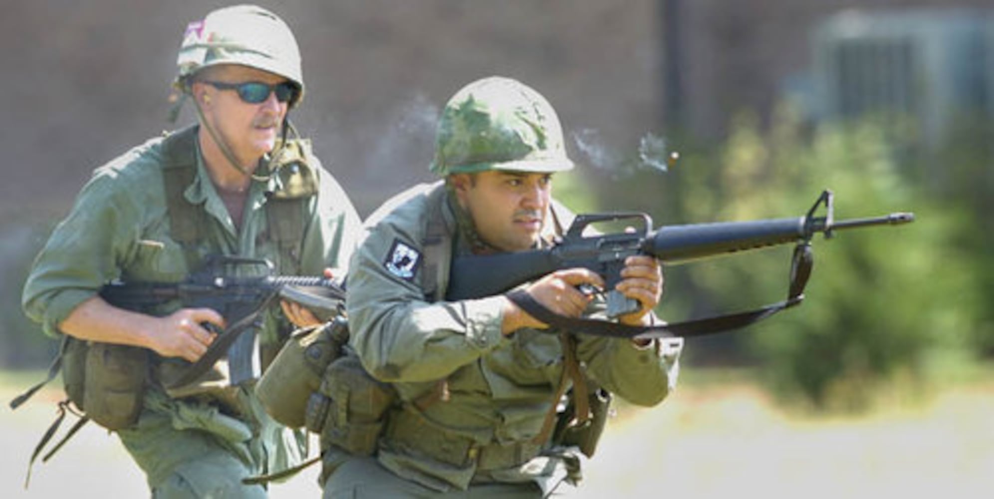Vietnam War reenactment