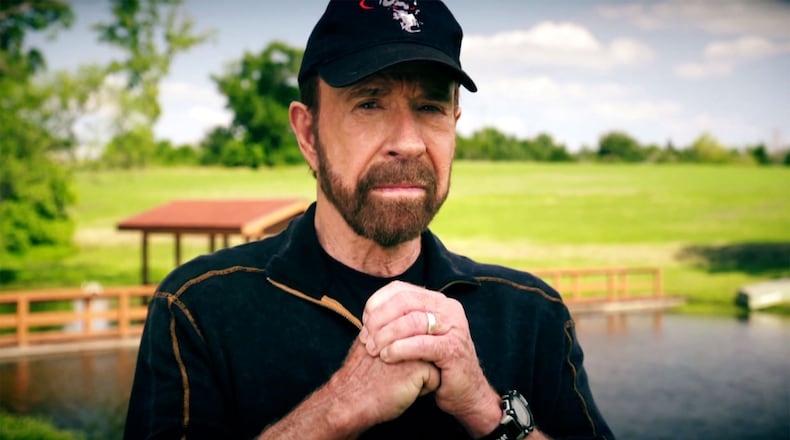 Chuck Norris talks military vehicles on a History special Monday.
