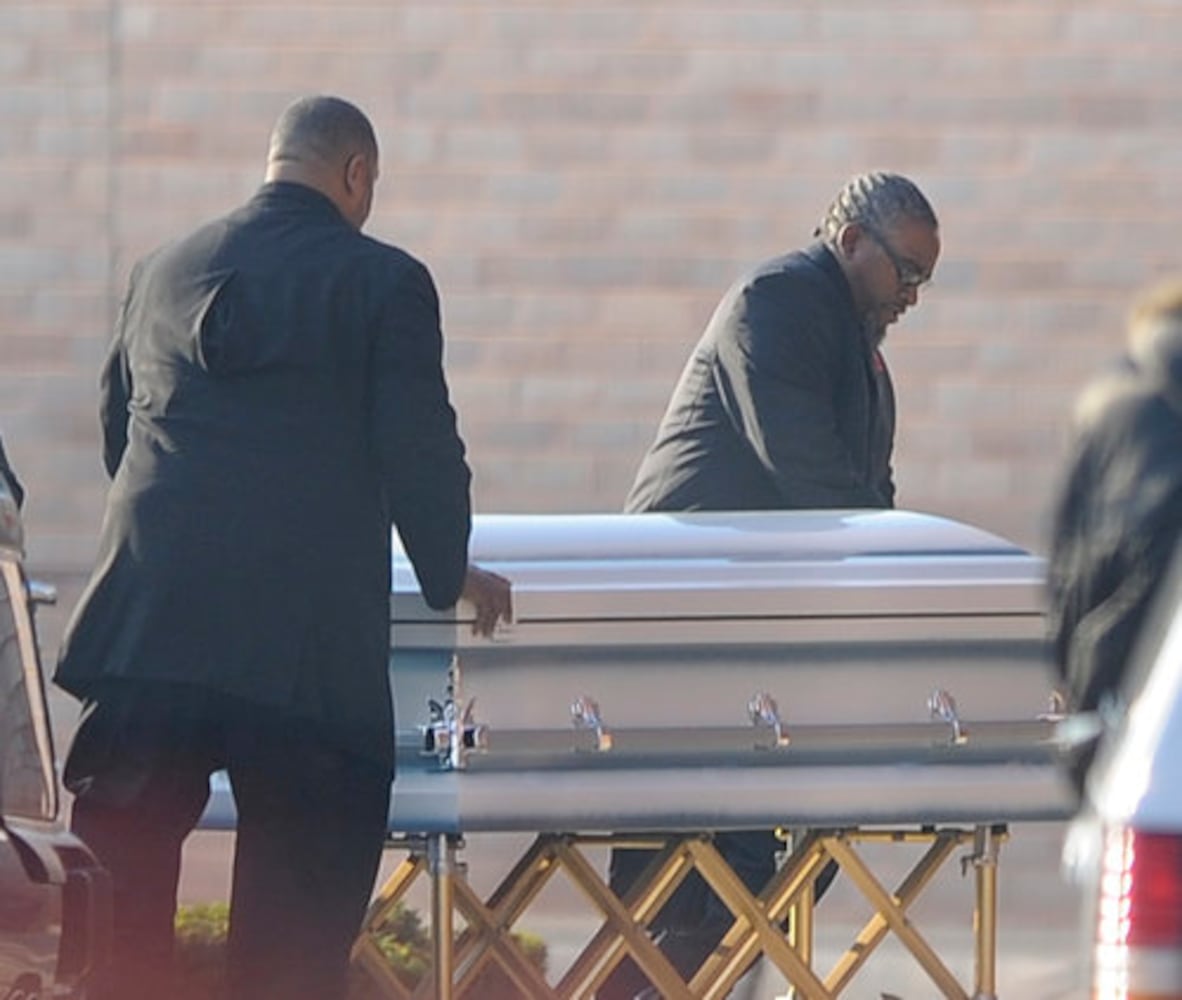 Funeral for Jennifer Hudson's family
