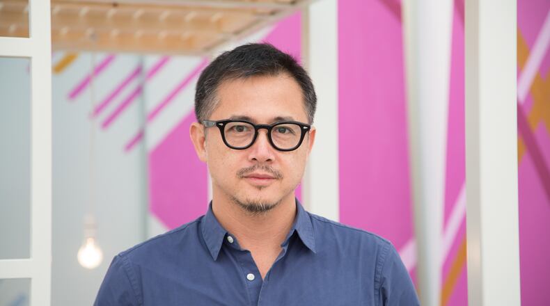 Shanghai artist Michael Lin will create a monumental, site-specific painting on the floor of the High Museum of Art's Robinson Atrium.