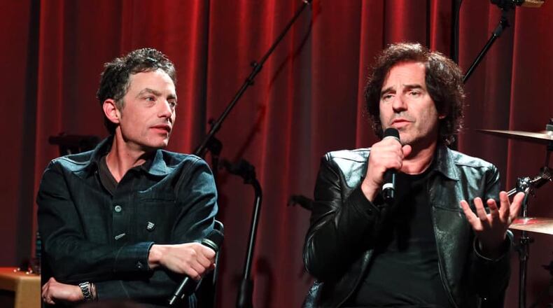 Jakob Dylan (left) and former Atlantan Andrew Slater, who directed "Echo in the Canyon," will be in Atlanta June 28-29. Photo: Echo in the Canyon Facebook