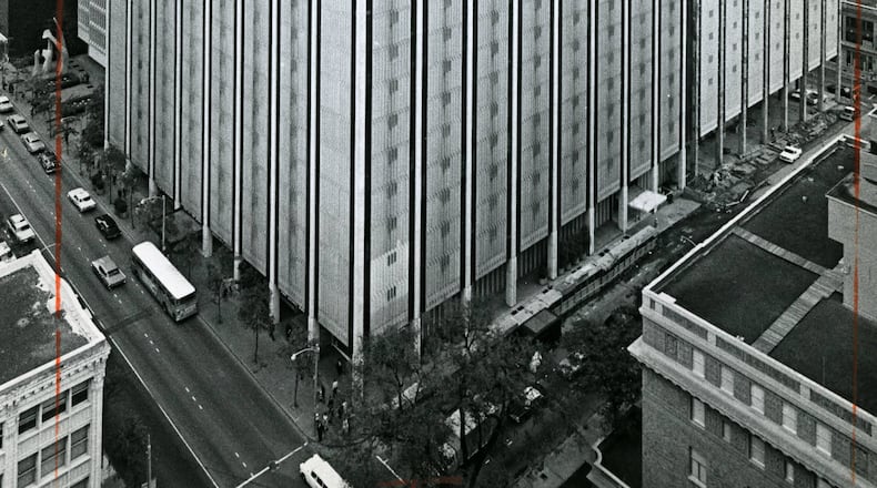 Atlanta Merchandise Mart (AmericasMart), 1966. Robert Connell/AJC