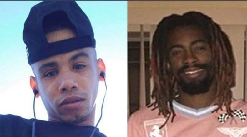 Joshua Lee Jackson (left) and Derrick Davion Ruff went missing from Athens on Dec. 18. Nearly three months later, police found their bodies in Gwinnett County.