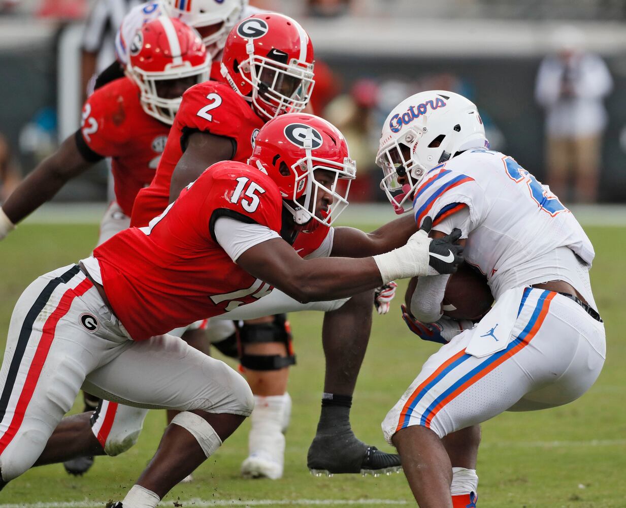 Photos: Bulldogs outlast the Gators in Jacksonville