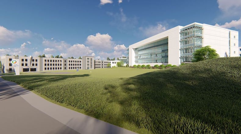 Eight contracts totaling $1,267,990 will provide workstations, tables, and chairs for the new Gwinnett Justice and Administration Center Courthouse expansion. (Courtesy Gwinnett County)