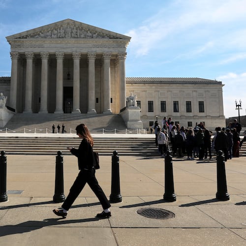 FILE - The Supreme Court is seen, Feb. 27, 2026, in Washington. (AP Photo/Rahmat Gul, File)