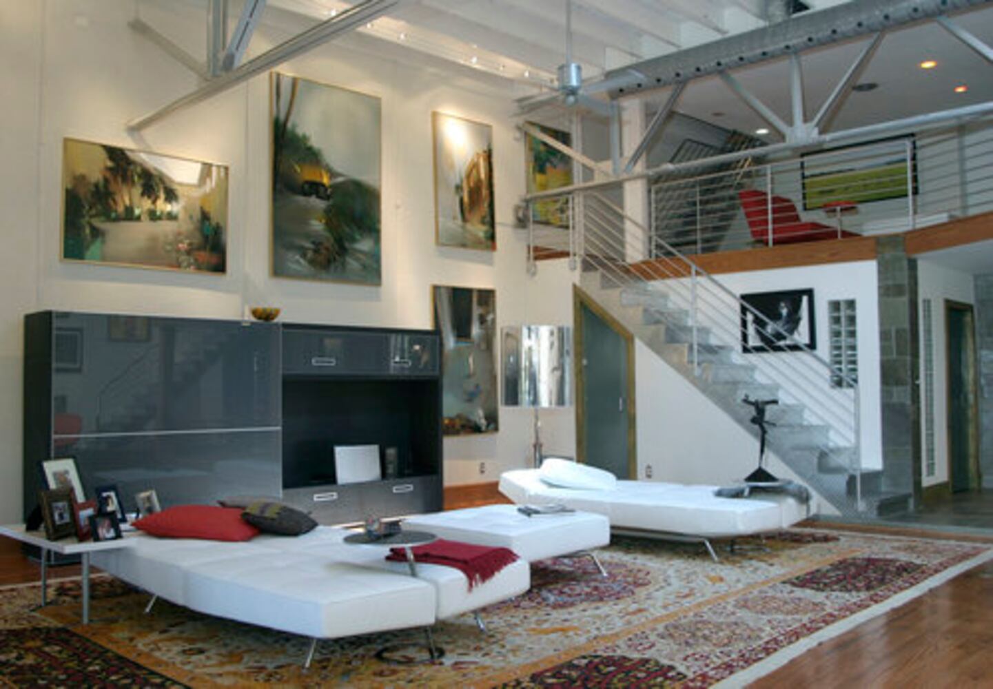 Artful living in Castleberry Hill loft