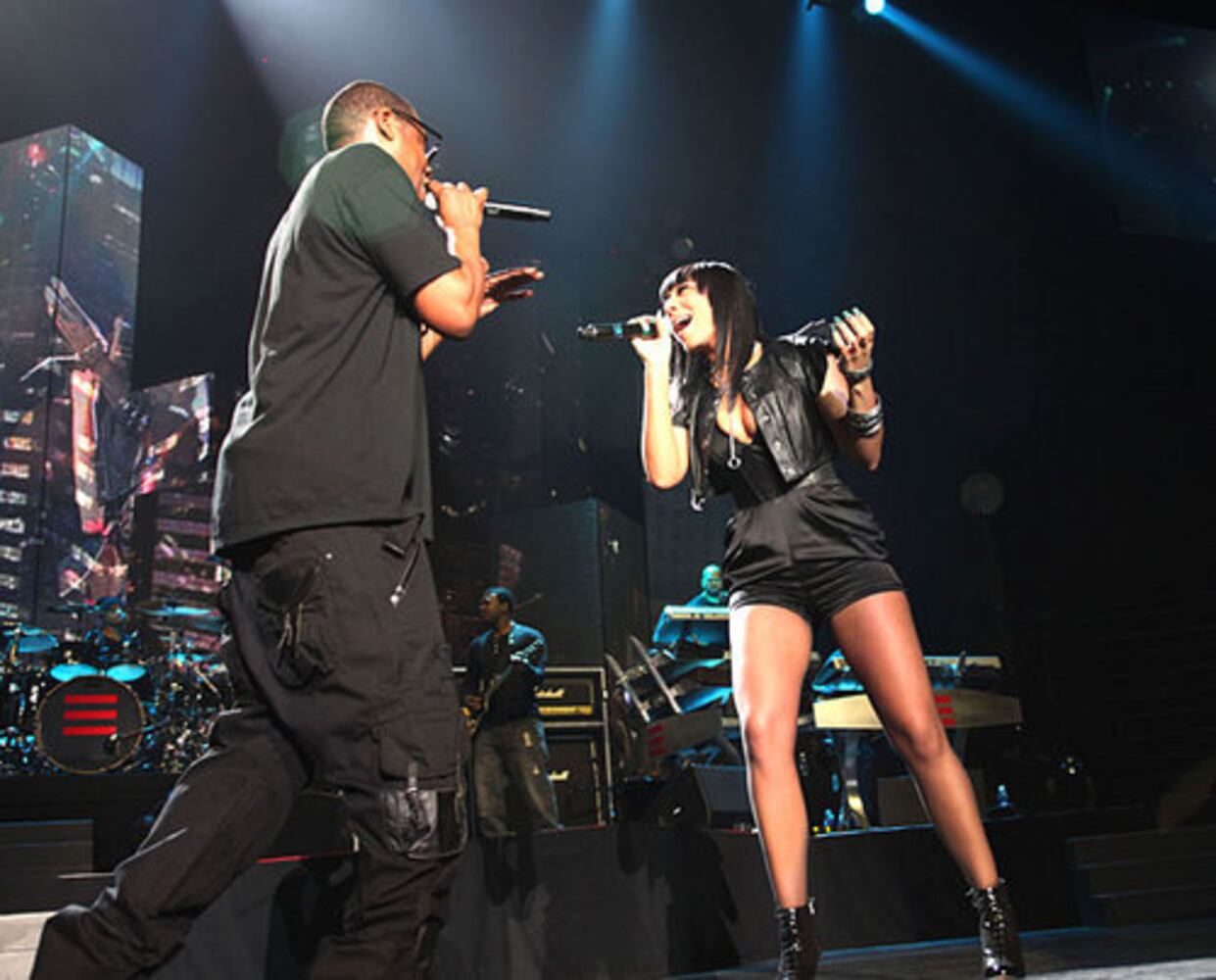 Jay-Z and Young Jeezy at Philips