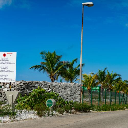 FILE - This May 7, 2018 file photo shows the Caribbean Netherlands island of Bonaire, (AP Photo/Stephan Kogelman, File)