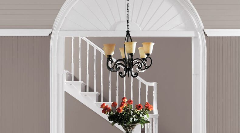 Experts at Sherwin-Williams have named this soft neutral, “Poised Taupe,” as the color of the year. CONTRIBUTED BY Sherwin-Williams.